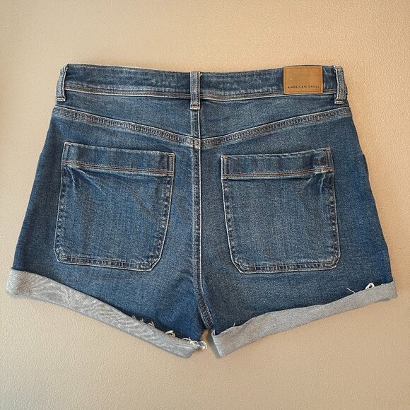 AE Stretch Denim Mom Short size 8 - Picture 6 of 10